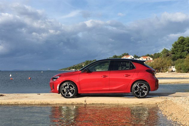 Vauxhall Corsa 2020 Side Quay Water 1