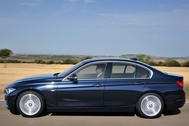 BMW F30 3 Series Blue Side 700