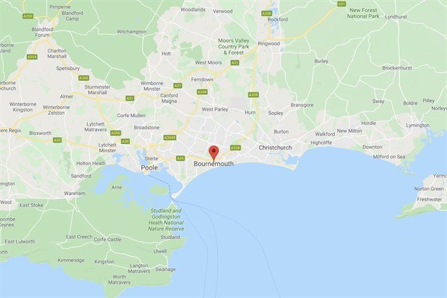 Bournemouth Map