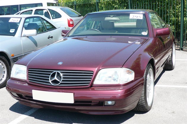 Mercedes SL W129 Series Blank Plate