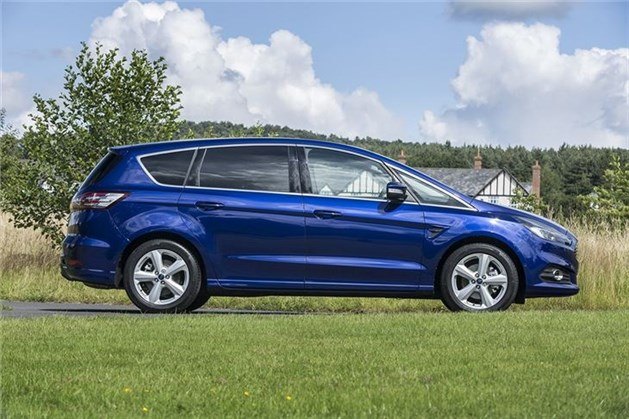 Ford S-MAX 2015 Side Blue