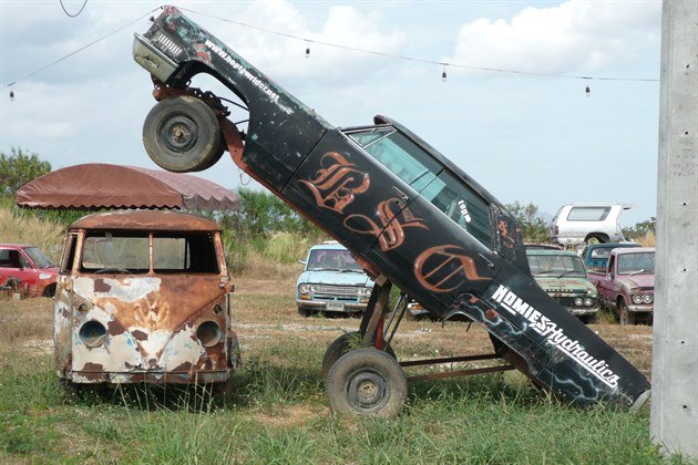 Thai Scrapyard Cadillac