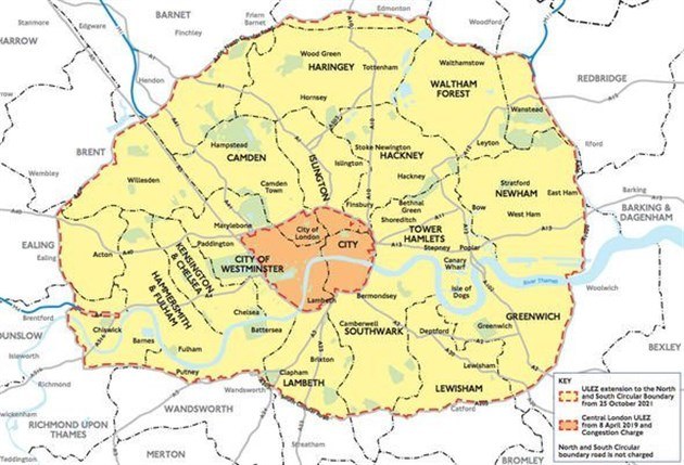 ULEZ Boundry