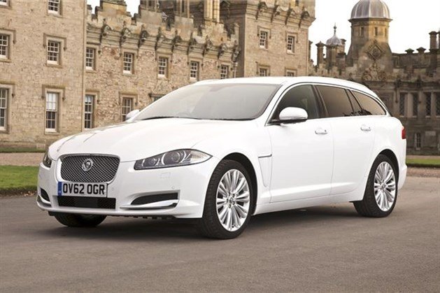 Jaguar XF Sportbrake F34 White