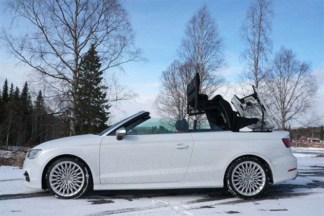 Audi S3 Cabro 2014 Roof Folding