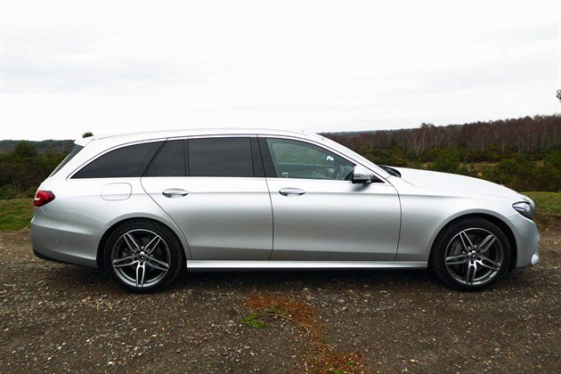 Mercedes E400d Estate 2018 Side Horizon 2
