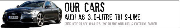 Our Cars Audi A6Banner Copy