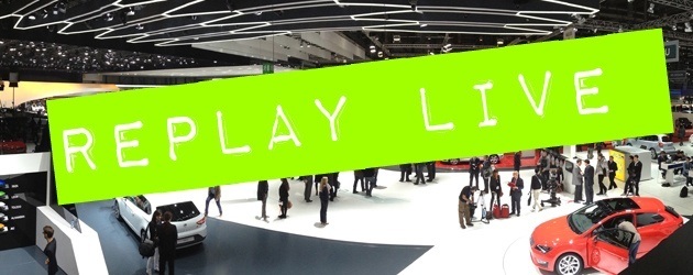 REPLAY LIVE COVERAGE: The Frankfurt Motor Show 2013