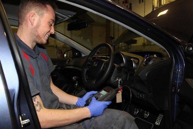 Honda Civic Tourer At Dealer