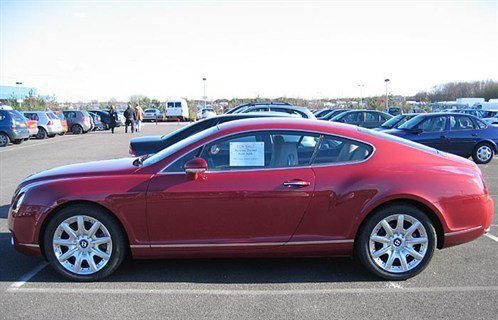 Bent Cont GT Coupe Side 700