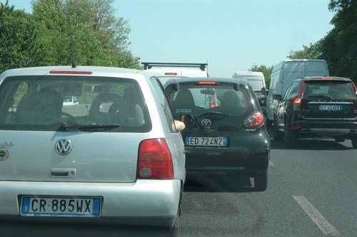 Traffic Italian Dual Carriageway 1