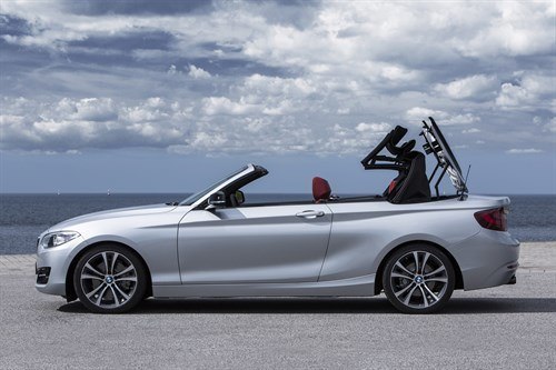 BMW 2 Series Cabrio Top Half Down