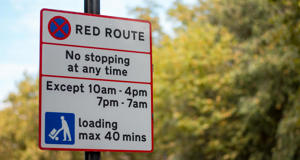 Drivers face £160 fine for breaking rules on London’s red routes